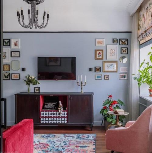 Вот вам ещё один замечательный образец преображения старой мебели. 02