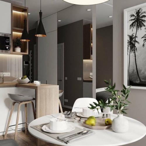 Как удачно спланировать интерьер в однушке. 02