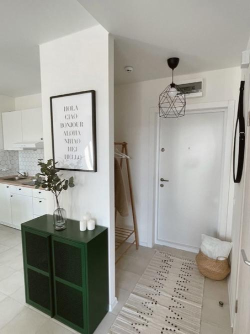 От подписчицы:  Вот и наш ремонт, только делали под сдачу в аренду. 04