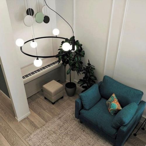 Дизайн - проект однокомнатной квартиры. 01