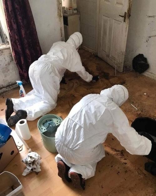 Даже не верится, что такой беспорядок можно было убрать.