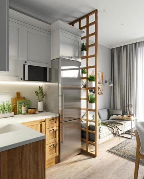 Дизайн смарт квартиры, площадь 17 кв. 01