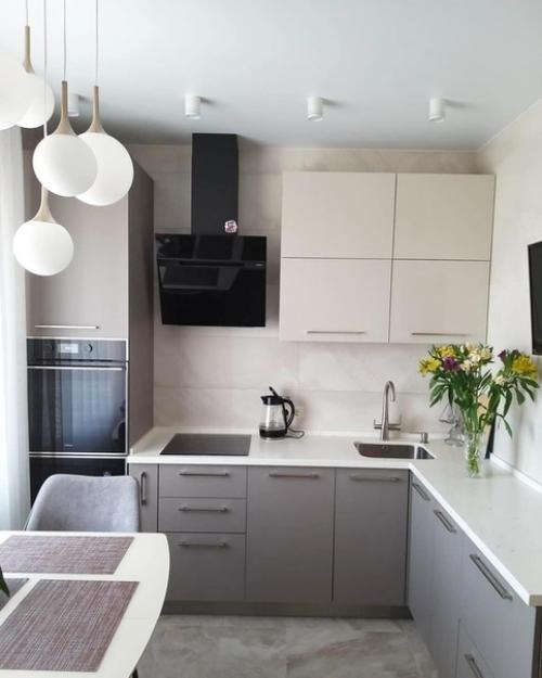 Приятная обстановка в кухне.