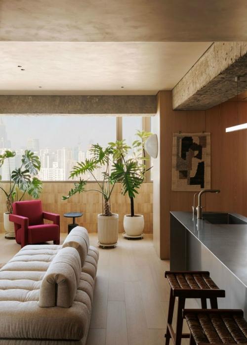 Нежный интерьер для девушки - студентки вдохновлён морем. 01