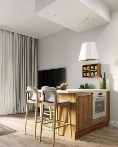 Дизайн смарт квартиры, площадь 17 кв. 03