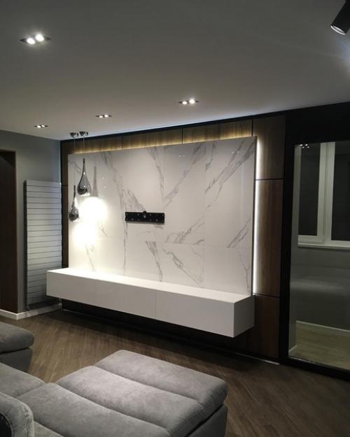 Поделюсь процессом работы в гостиной во время ремонта. 06