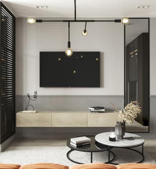 Дизайн - проект гостиной. 01