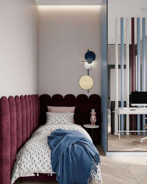 Дизайн - проект детской комнаты. 01