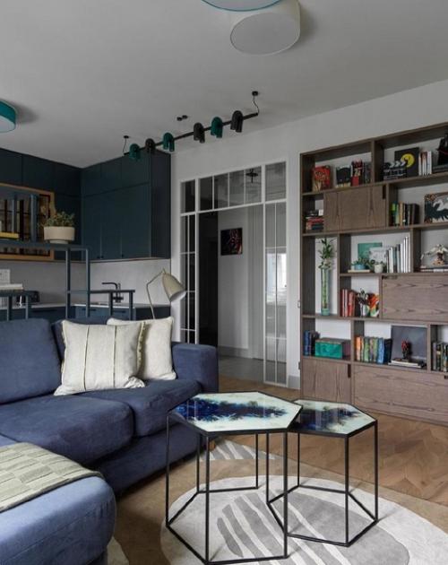 Квартира в скандинавском стиле для молодой пары. 06