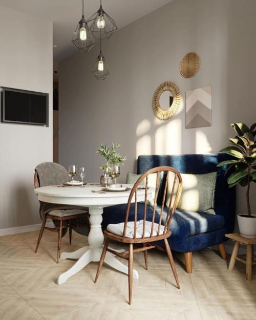 Очень просторная спальня в этой квартире. 02