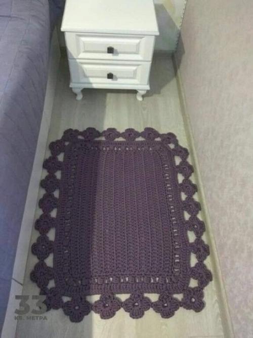 Бабуля на новоселье самодельный плед подарила. 04