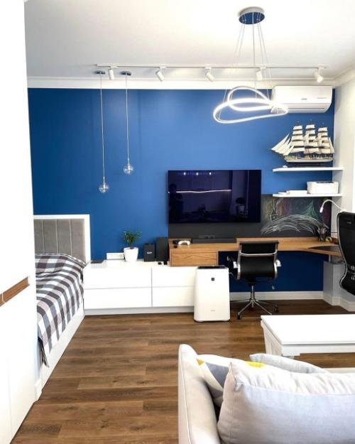 Просто белый интерьер - это скучно. 03