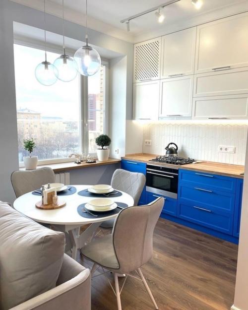 Просто белый интерьер - это скучно.