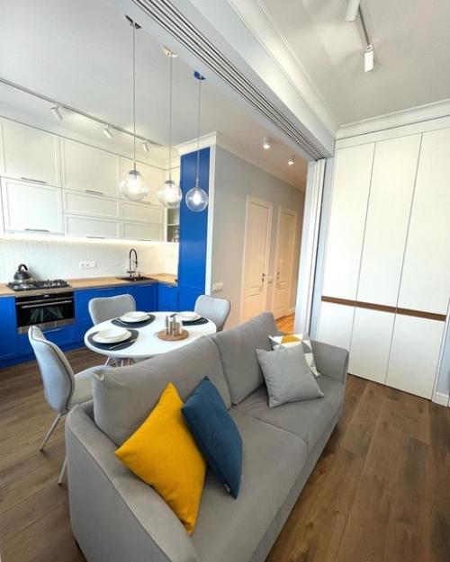 Просто белый интерьер - это скучно. 02