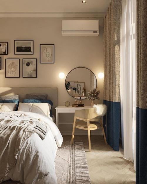 Очень просторная спальня в этой квартире. 06