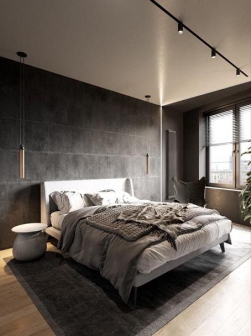 Вот такой вот лаконичный интерьер в мужском стиле. 08