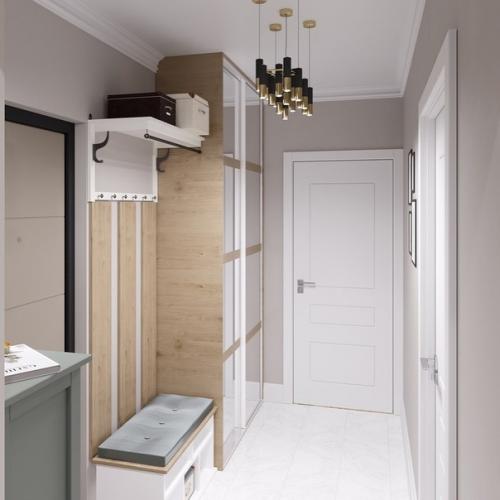 Серая, скучная двухкомнатная квартира. 05