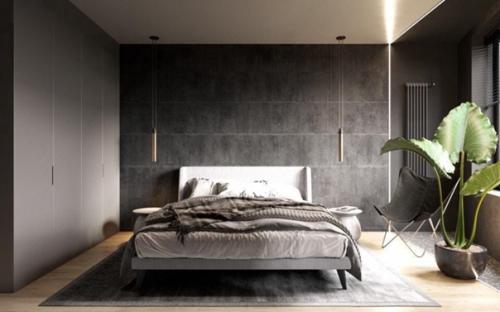 Вот такой вот лаконичный интерьер в мужском стиле. 07