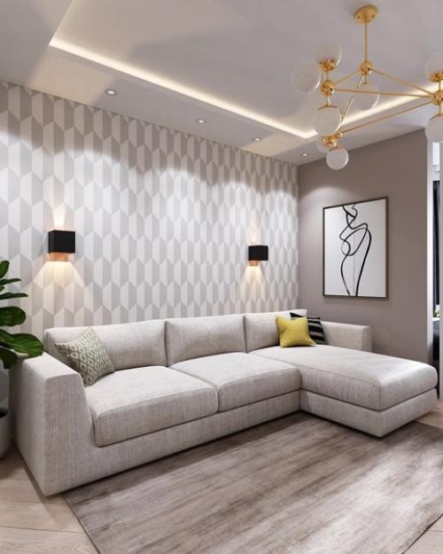 Дизайн - проект однушки в двух вариантах: теплый и холодный. 03