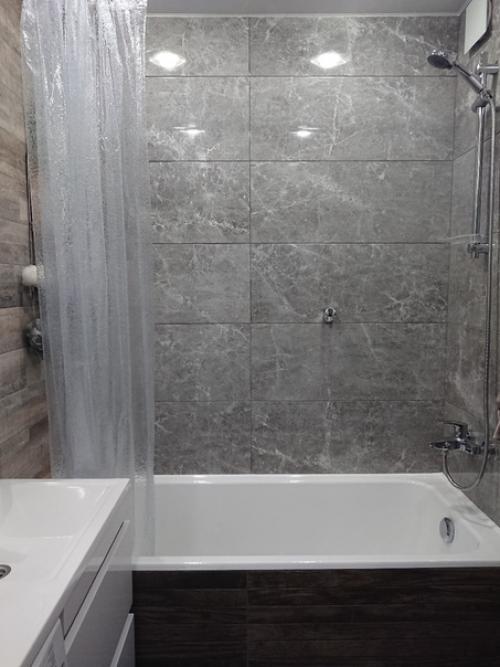 Свежий ремонт санузла в нашей новой кв. 04