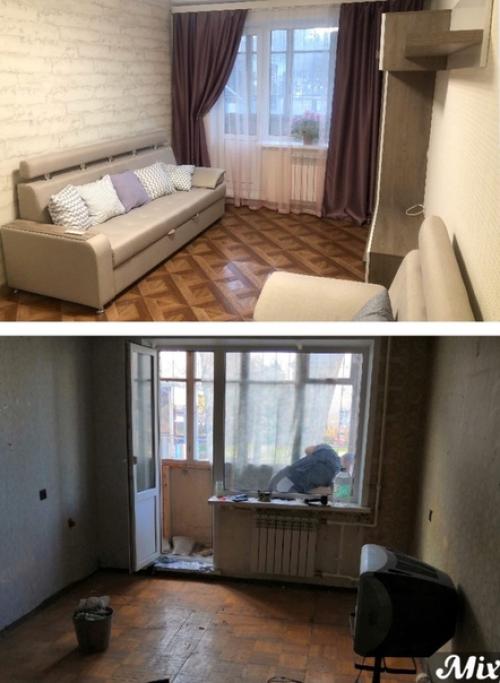 Вот такой ермонт получился у нас.  