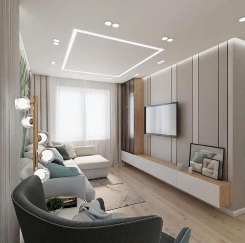 Приятная цветовая гамма, спокойная обстановка.