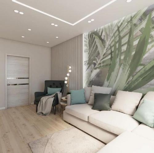 Приятная цветовая гамма, спокойная обстановка. 01