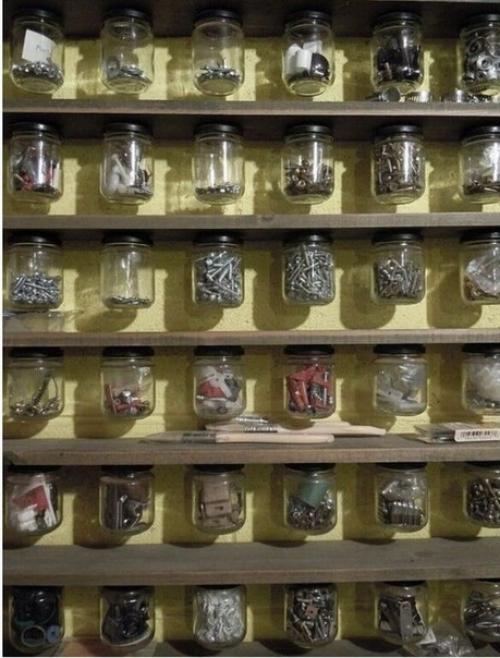 Идеи хранения инвентаря в гараже, хоз. 02