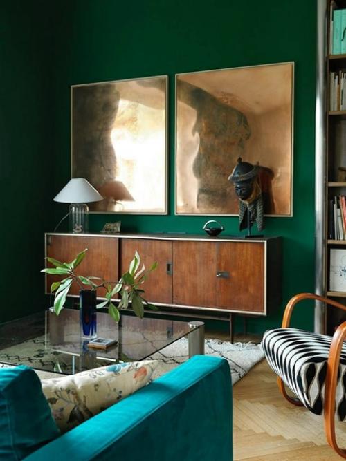 Эта квартира в Турине - настоящий калейдоскоп цветов и воспоминаний. 01 Эта квартира в Турине - настоящий калейдоскоп цветов и воспоминаний. 01