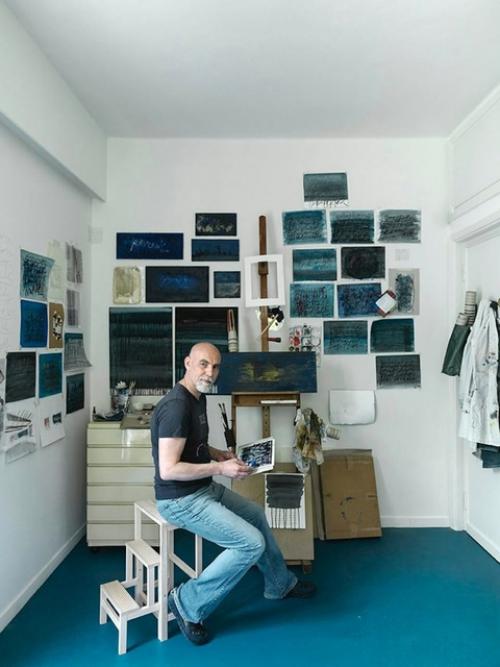 Эта квартира в Турине - настоящий калейдоскоп цветов и воспоминаний. 03 Эта квартира в Турине - настоящий калейдоскоп цветов и воспоминаний. 03