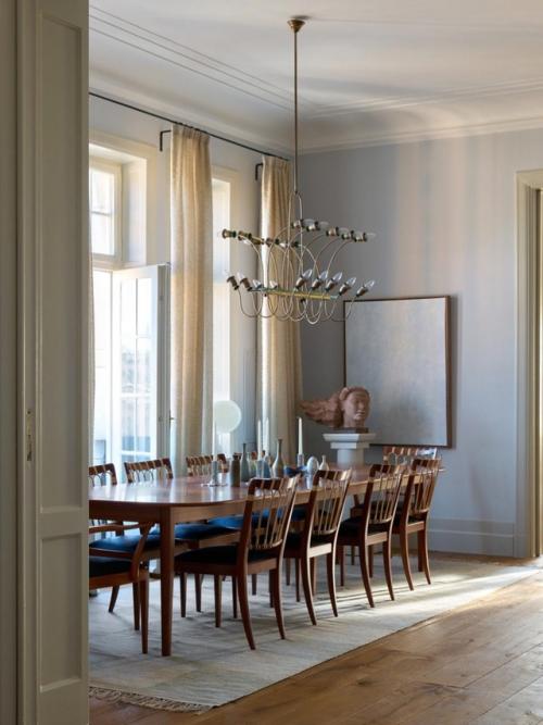 Скандинавский интерьер с отсылкой к ар - нуво. 04