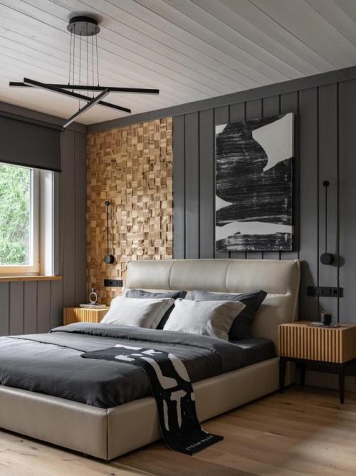 Загородный интерьер с мужским характером. 04 Загородный интерьер с мужским характером. 04