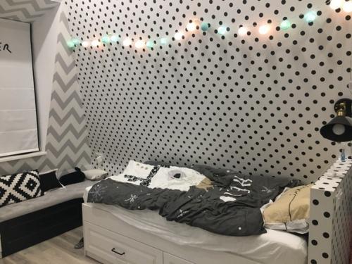 Вот такой ремонт в комнате ребенка в частном доме. 03