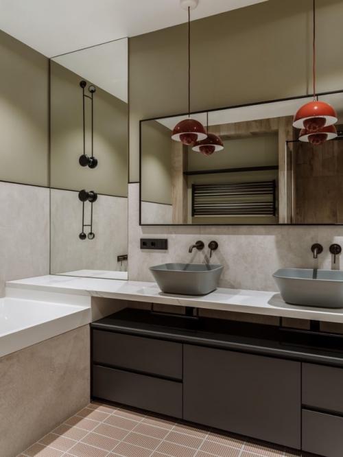 Оливковый в интерьере: мягкая альтернатива бежевому. 08