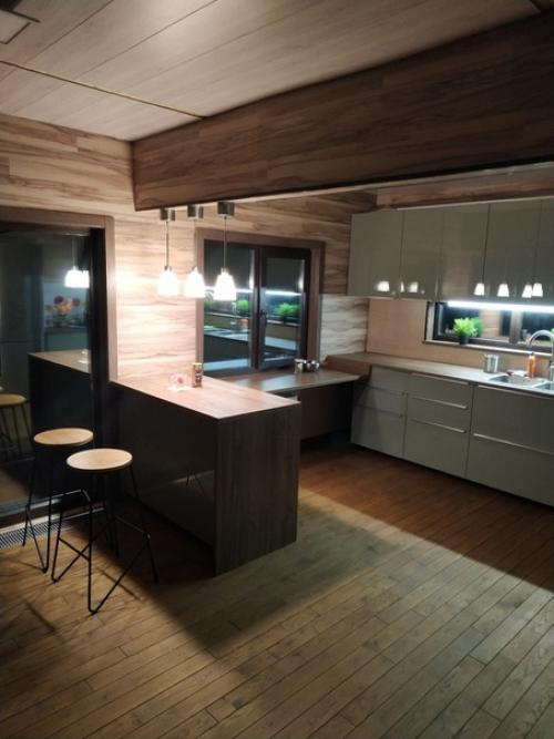 Наша кухня в частном доме. 01