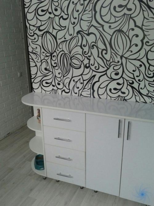 Кухня в белом цвете выглядит прекрасно. 02