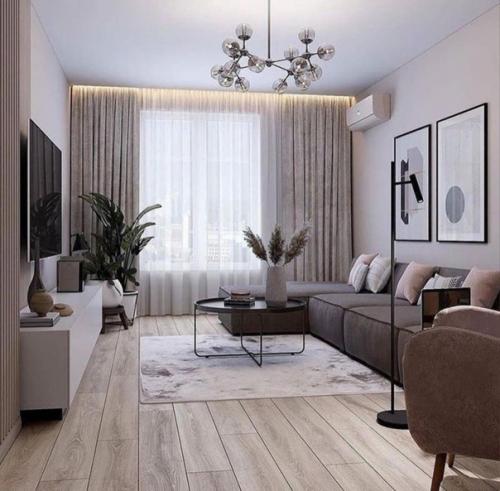 Обустройство гостиной может быть разным. 02