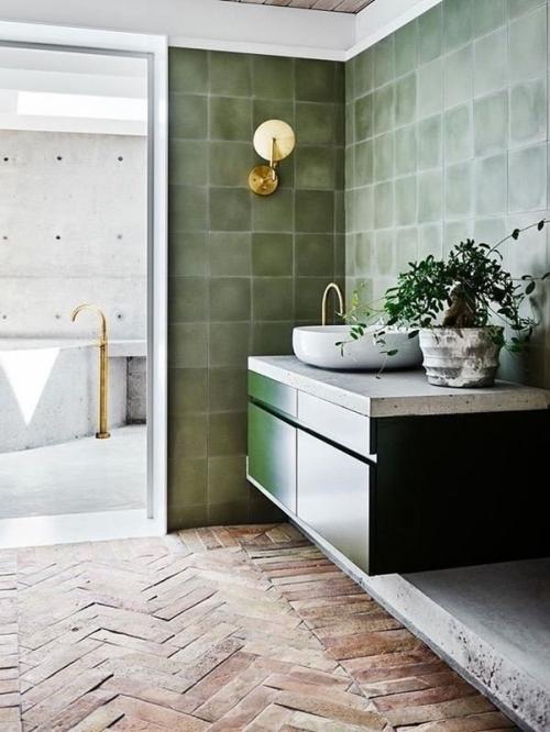 Оливковый в интерьере: мягкая альтернатива бежевому. 04