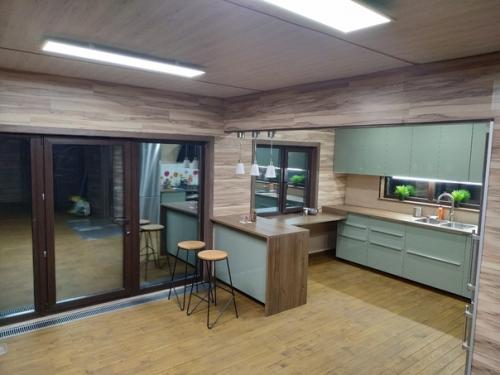 Наша кухня в частном доме. 02