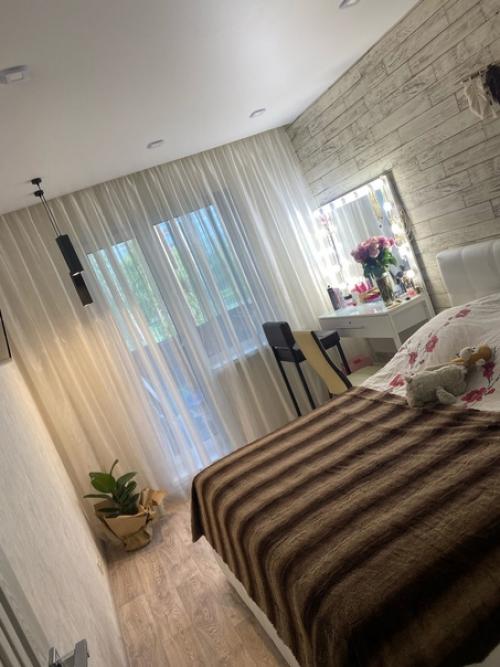 Ремонт от нашей подписчицы: сделали ремонт спальни своими руками, комната небольшая, 15 кв. 06