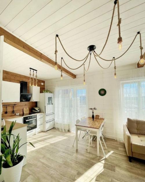 Вот такой домик с минимальным бюджетом на обустройство. 07