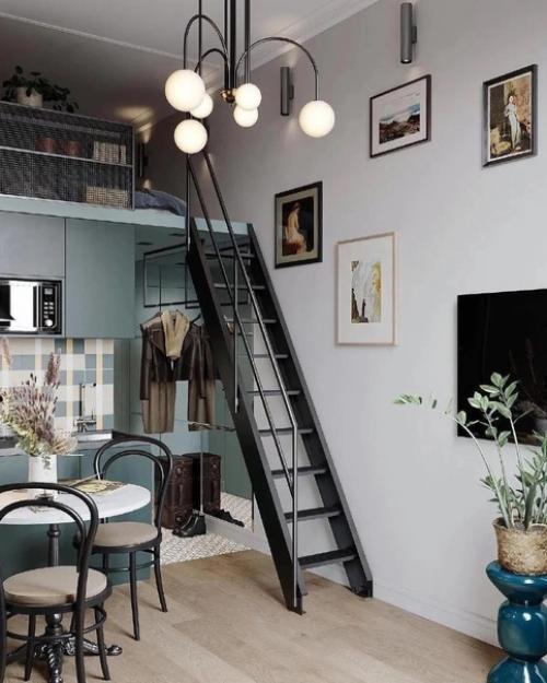 Мини студия площадью 13 кв. 02