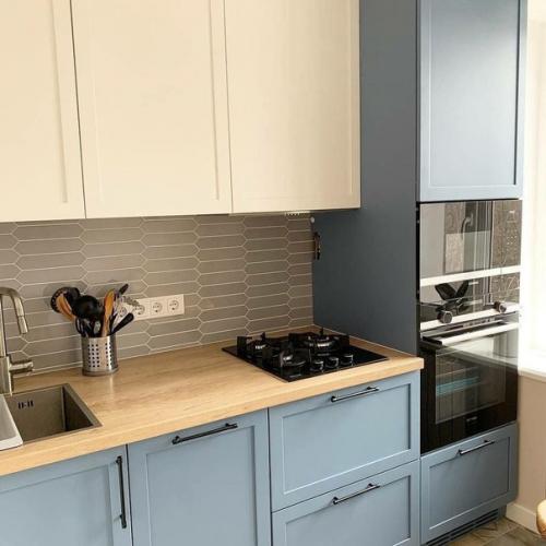 От подписчицы:  Кухня маленькая, поэтому мы всё тщательно рассчитали. 05