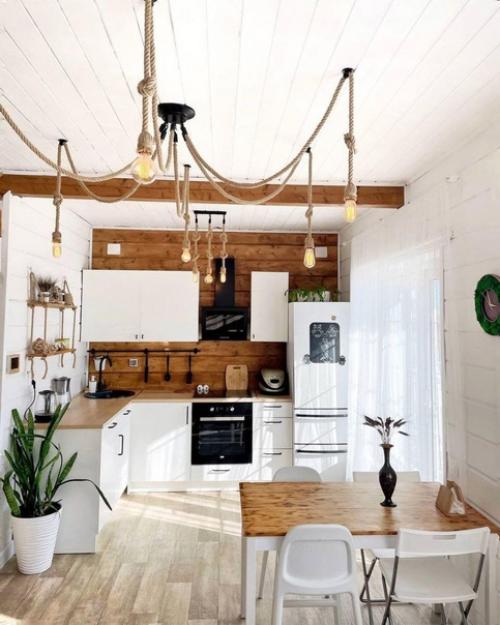 Вот такой домик с минимальным бюджетом на обустройство. 01