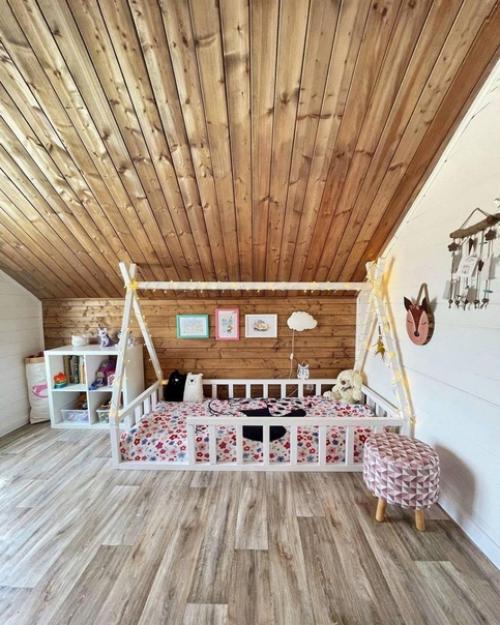 Вот такой домик с минимальным бюджетом на обустройство. 06