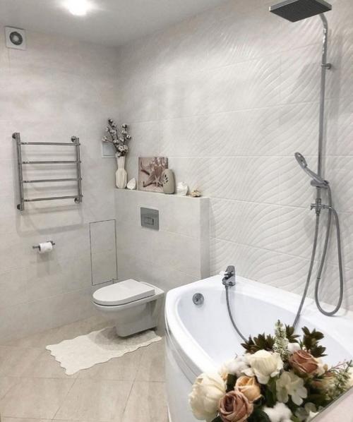 Стильный интерьер квартиры в сером цвете. 07