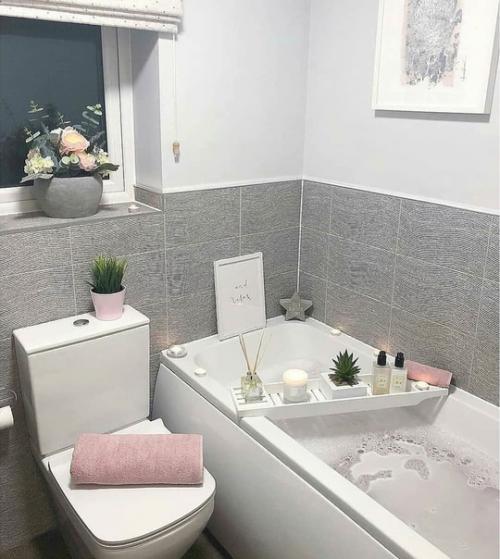 Интерьер квартиры в холодной цветовой гамме. 09