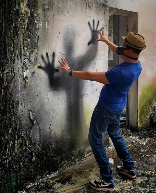 Потрясающие рисунки на стенах. 02