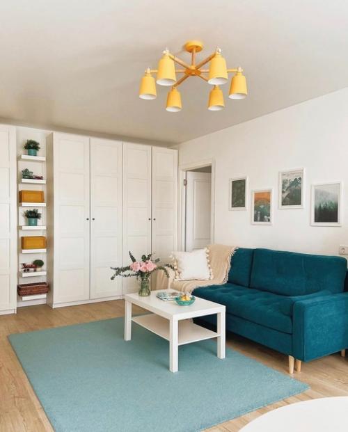 Какая яркая солнечная квартира. 04