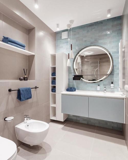 Мы выбираем лучший вариант дизайна ванной комнаты 1 или 2.